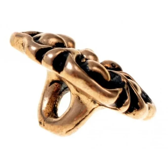 14th Century Buttons Blossom, Set Of 5 Pieces, Bronze - Image 2