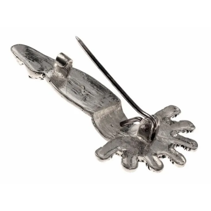 6th Century Merovingian Fibula, Silvered - Image 2