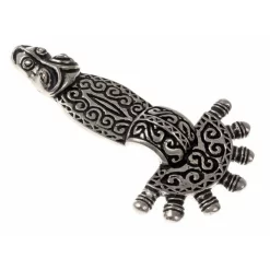 6th Century Merovingian Fibula, Silvered