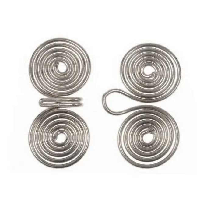 Anglo-Saxon Cloak Buckle, Silvered