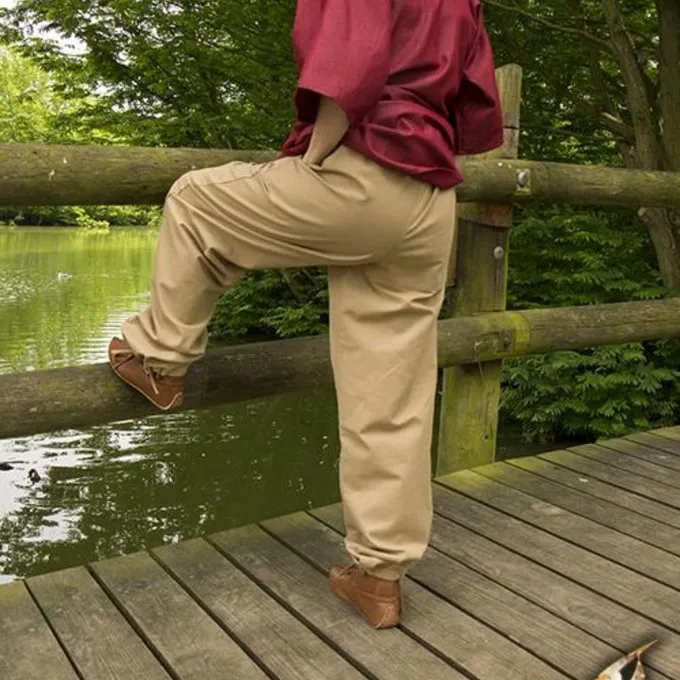 Epic Armoury Basic Kids Trousers, Beige - Image 4