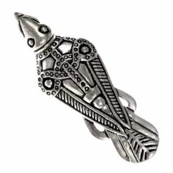 Bird Fibula Uppakra, Silvered