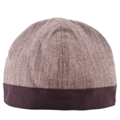 Birka Hat Herringbone Motif, Brown