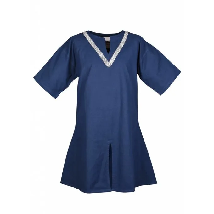 Birka Tunic Knut, Short Sleeves, Blue
