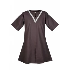 Birka Tunic Knut, Short Sleeves, Brown