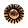 Bronze Buttons 1450-1600, Set Of 5 Pieces