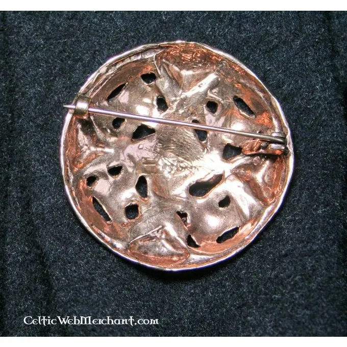 Bronze Viking Brooch Borre Style - Image 3