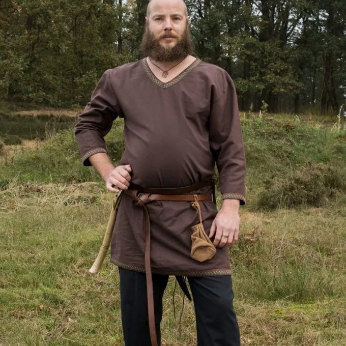 Brown Viking Tunic - Image 2