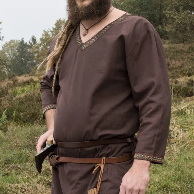 Brown Viking Tunic - Image 4