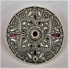 Celtic Brooch Auvers Sur Oise, Silvered