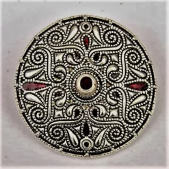 Celtic Brooch Auvers Sur Oise, Silvered