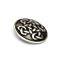 Celtic Buttons Orkney, Set Of 5 Pieces, Brass
