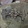 Cloak Clasp Thor's Hammer, Bronze