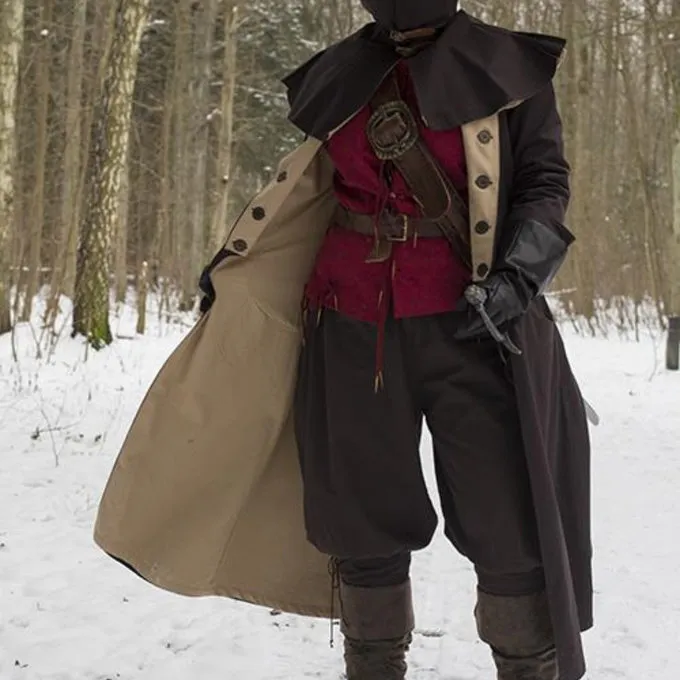Epic Armoury Coat Hellsing, Dark Brown