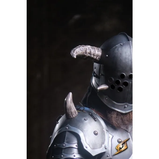 Epic Armoury Demon Horns Unpainted - Image 2