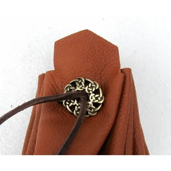 Early Medieval Gaelic Buttons, Set Of 5 Pieces, Silvered - Image 2