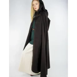 Leonardo Carbone Embroidered Cloak Damia With Fibula, Green