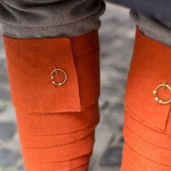 Burgschneider Fibula For Leg Wrappings, Pair