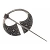 Gaelic Brooch Ballyspellan, Silvered