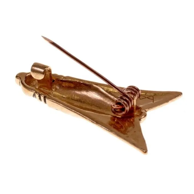 Germanic/ Roman Fibula Pannonia, Bronze - Image 2