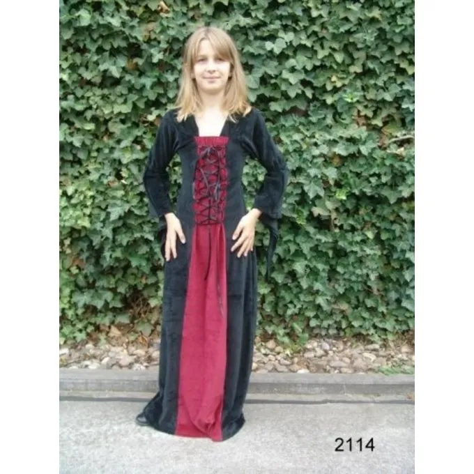 Leonardo Carbone Girl's Dress Aline Black-red - Image 5
