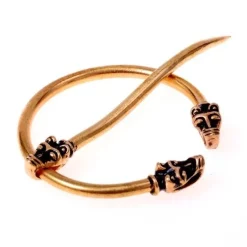 Iceland Viking Fibula, Bronze