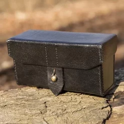 Epic Armoury Imperial Leather Bag, Black