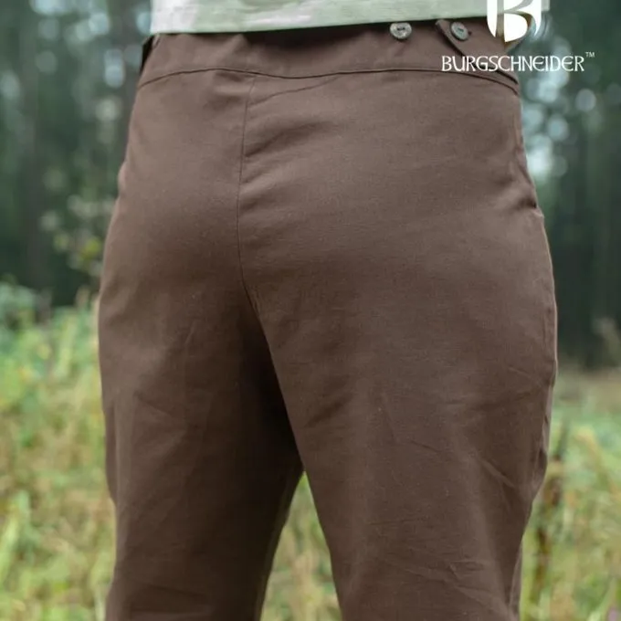 Burgschneider Ladies Trousers Kerga, Brown - Image 2