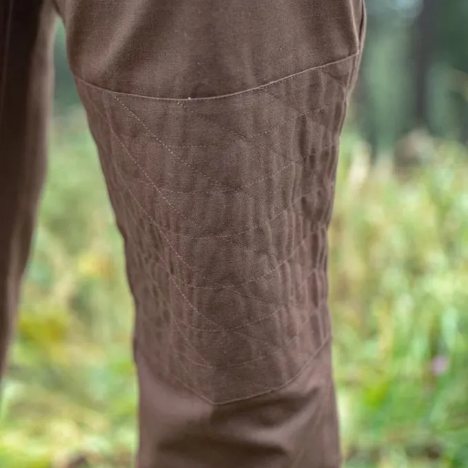 Burgschneider Ladies Trousers Kerga, Brown - Image 3