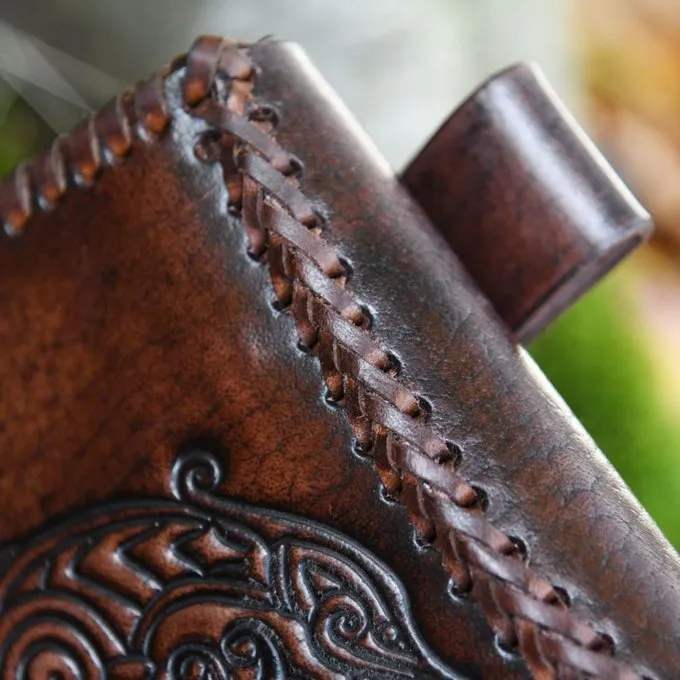 Deepeeka Leather Bag With Dragon - Image 5