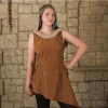 Mytholon Leather Dress Freya, Brown
