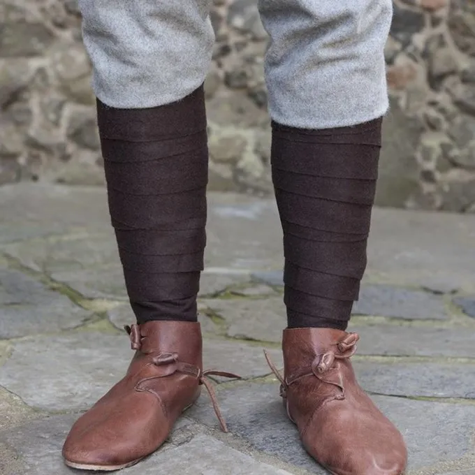 Burgschneider Leg Wrappings Aki, Brown - Image 2