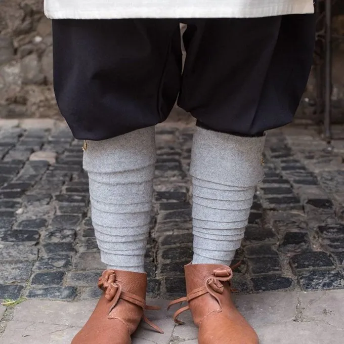 Burgschneider Leg Wrappings Aki, Grey - Image 2