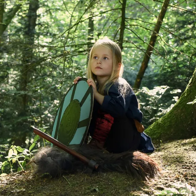 Leg Wrappings For Kids, Red - Image 2