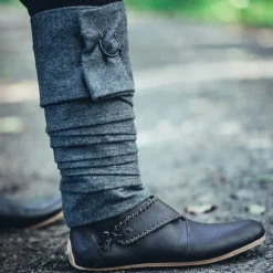 Leg Wrappings Hredulf, Grey