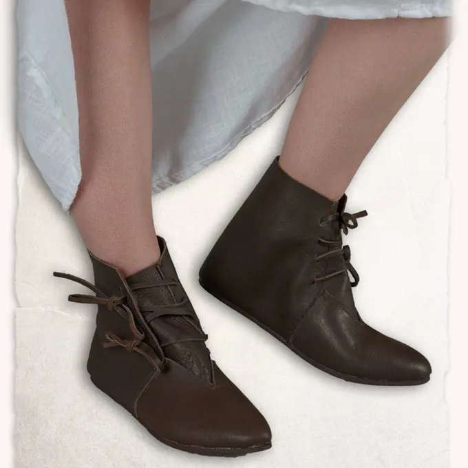 Mytholon Medieval Ankle Boots Heinrich Black