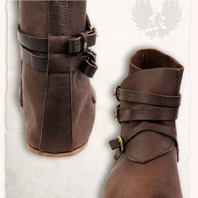 Mytholon Medieval Ankle Boots Raimund Brown - Image 2