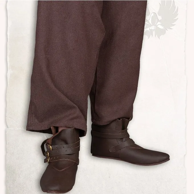 Mytholon Medieval Ankle Boots Raimund Brown - Image 3