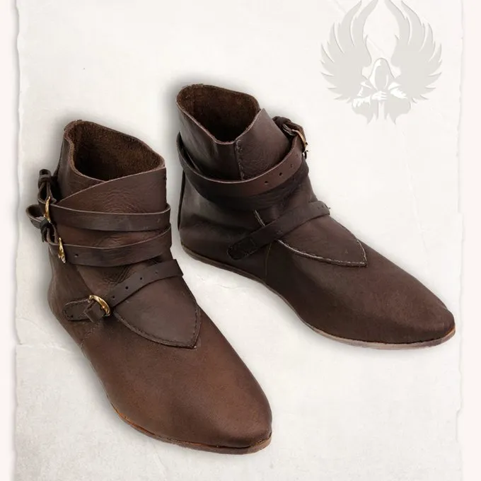 Mytholon Medieval Ankle Boots Raimund Brown