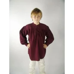 Leonardo Carbone Medieval Boy's Shirt Cream