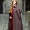Leonardo Carbone Medieval Cloak Erna, Brown