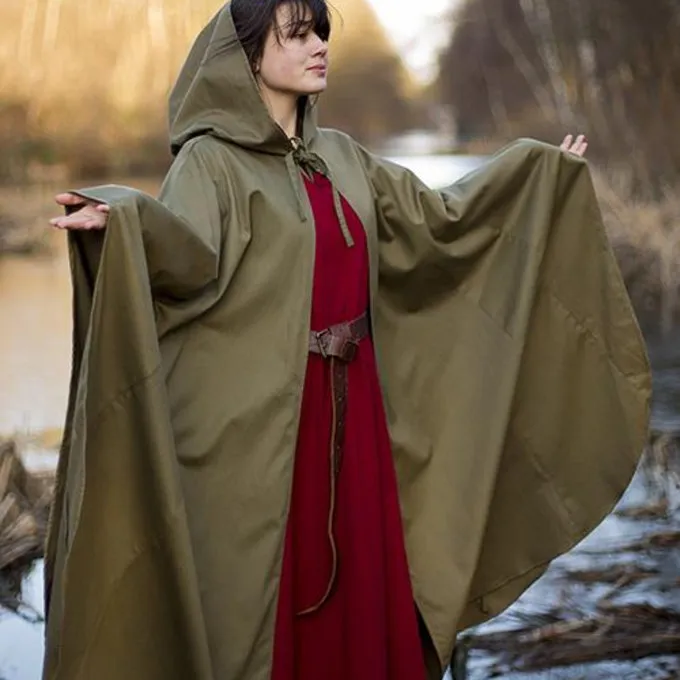 Epic Armoury Medieval Cloak Terrowin, Green - Image 2