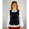 Leonardo Carbone Medieval Doublet Lene Black