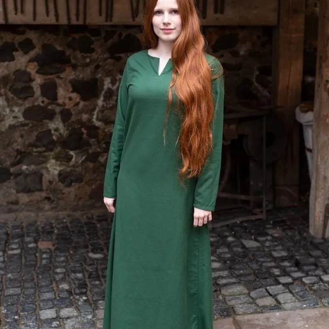 Burgschneider Medieval Dress Elisa, Green