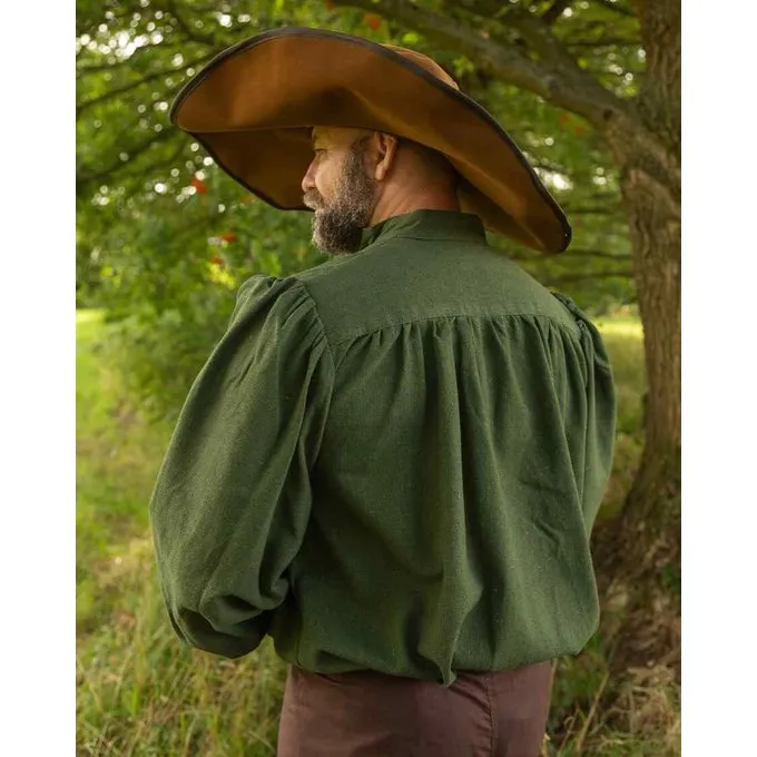 Mytholon Medieval Shirt Ansgar, Green - Image 3
