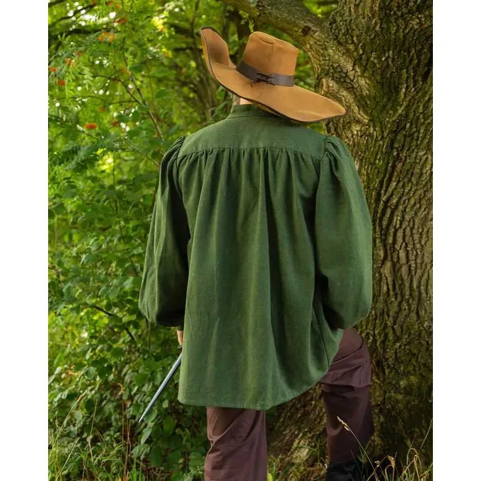Mytholon Medieval Shirt Ansgar, Green - Image 4
