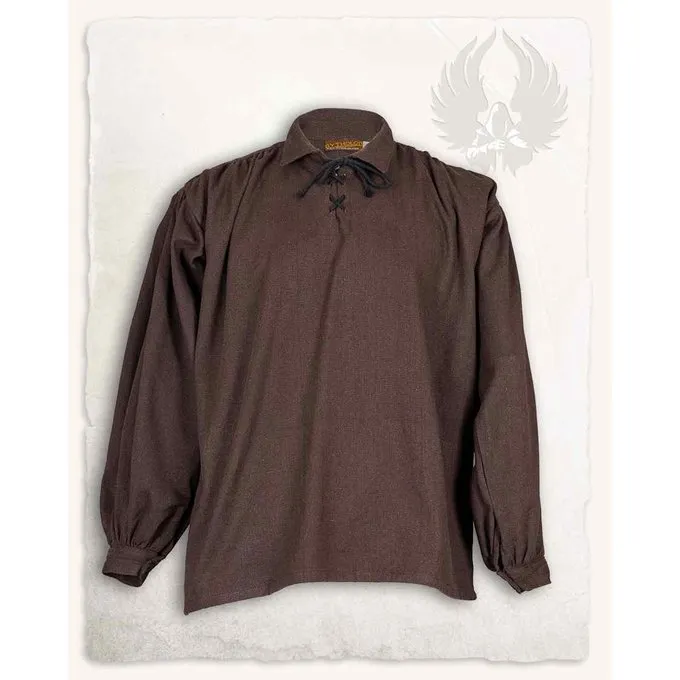 Mytholon Medieval Shirt Jonathan, Brown
