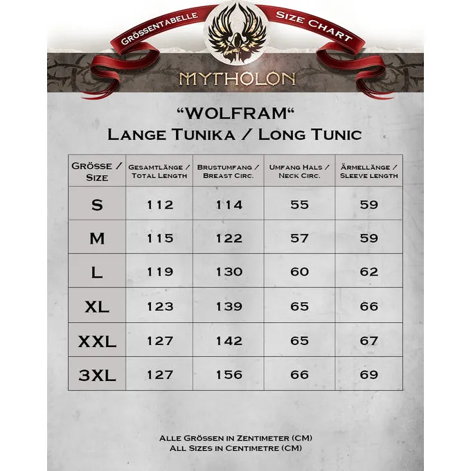 Mytholon Medieval Tunic Wolfram, Red - Image 3