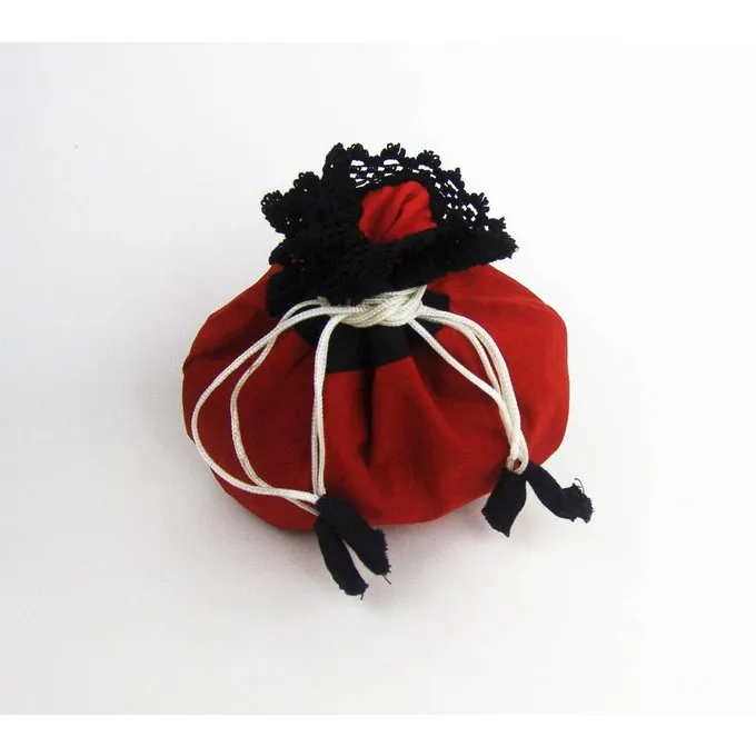 Leonardo Carbone Money Pouch Lynette, Red-black - Image 2