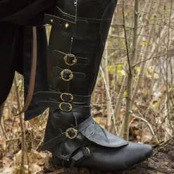 Epic Armoury Pirate Gaiters, Black